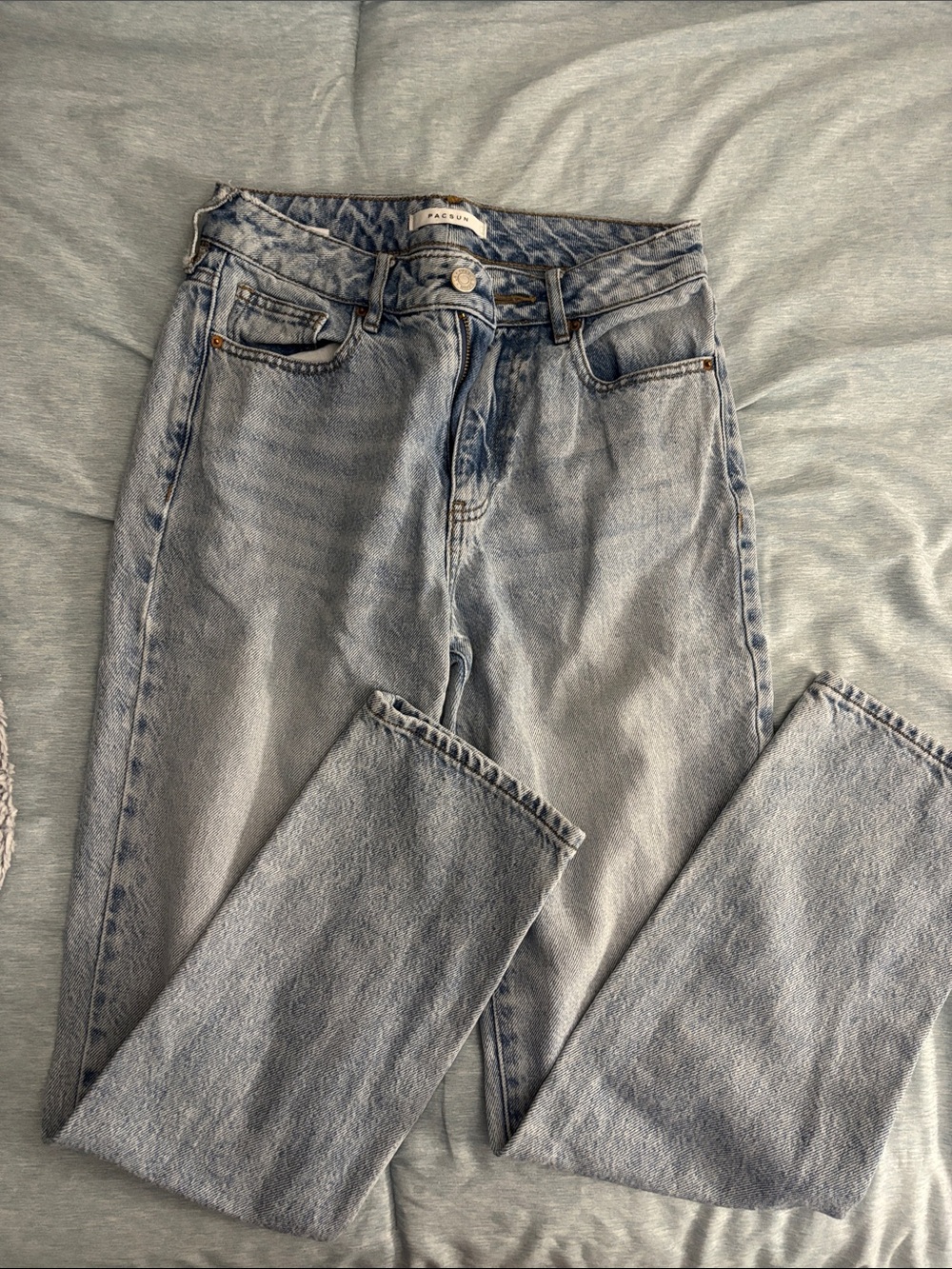 Pacsun Light Wash Mom Jeans